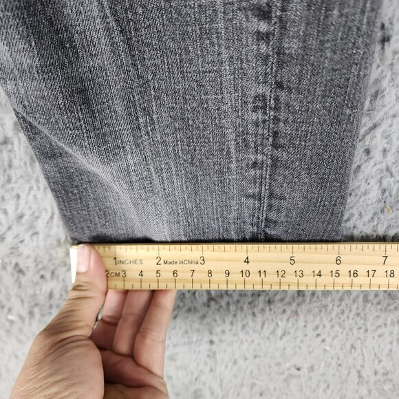 Miss Me Jeans Womens 30 JP533056 Gray Stretch Low Rise Skinny *Read* - Picture 8 of 16